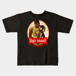 Magic Johnson // Stay positive Vintage Kids T-Shirt